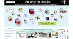 Desktop Screenshot of crystal-beads.co.uk